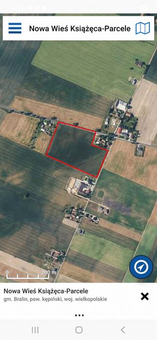 Działki budowlane Nowa Wieś Książęca-Parcele - Widok 2