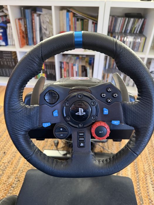 Conjunto cadeira playseat e volante logitech g29