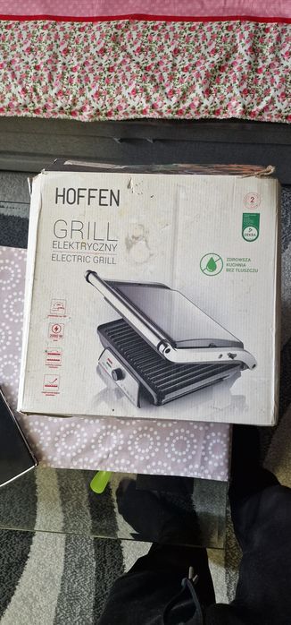 Grill elektryczny Hoffen 2000W (Model EG-0304) z pudełkiem