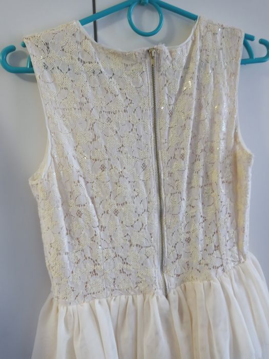 Śliczna sukienka na przebranie po komunii  H&M tiul cekiny
