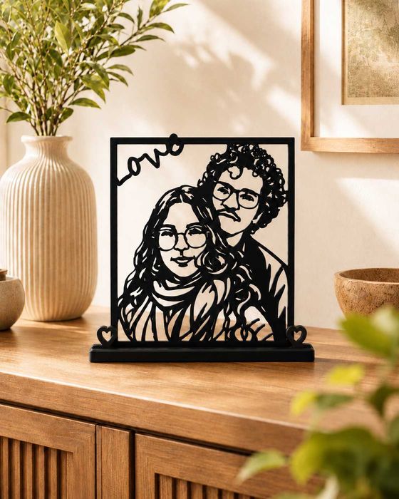 Retratos personalizados a partir de fotografia