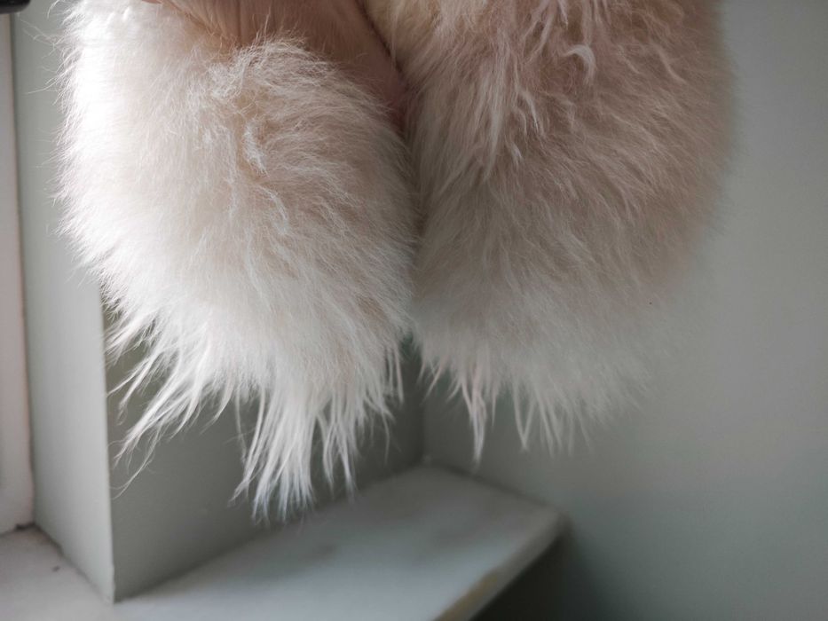 Alpaka Inkari monster fluff blonde small 23cm nowa