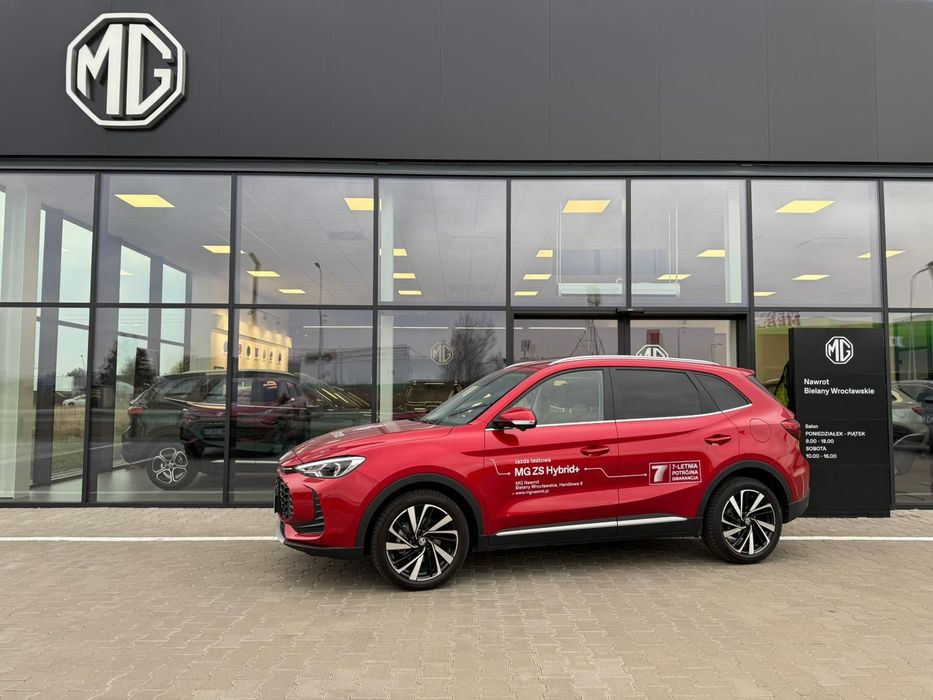 MG ZS samochód demonstracyjny dealera