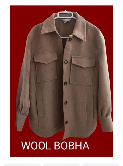 Пальто сорочка шерстяне