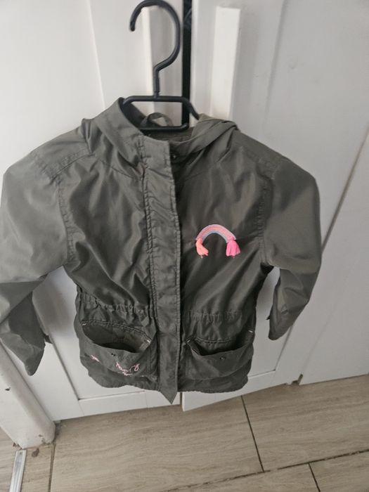 Kurtka typu parka dla dziewczynki