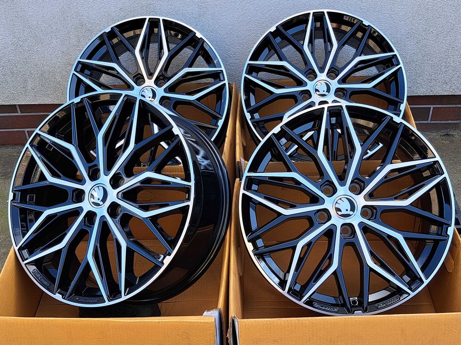 ALUFELGI Skoda 17 5x112 Yeti Kodiaq Superb Octavia Karoq ET42 CA26