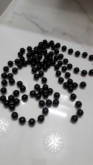 Czarny łańcuch choinka Glamour Industrialny Loft Nowoczesny Nowy