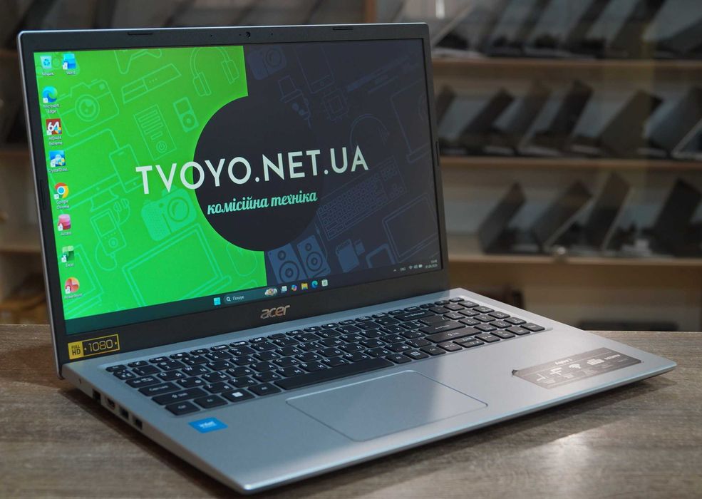 ГАРАНТІЯ Acer (FullHD/Celeron N4500/RAM 8ГБ DDR4/SSD 128ГБ)TVOYO