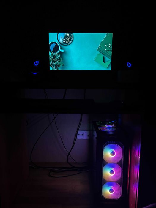 Ігровий ПК з відеокартою RX 470 + монітор, готовий до роботи та ігор!