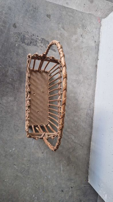 Cesto de vime, vintage