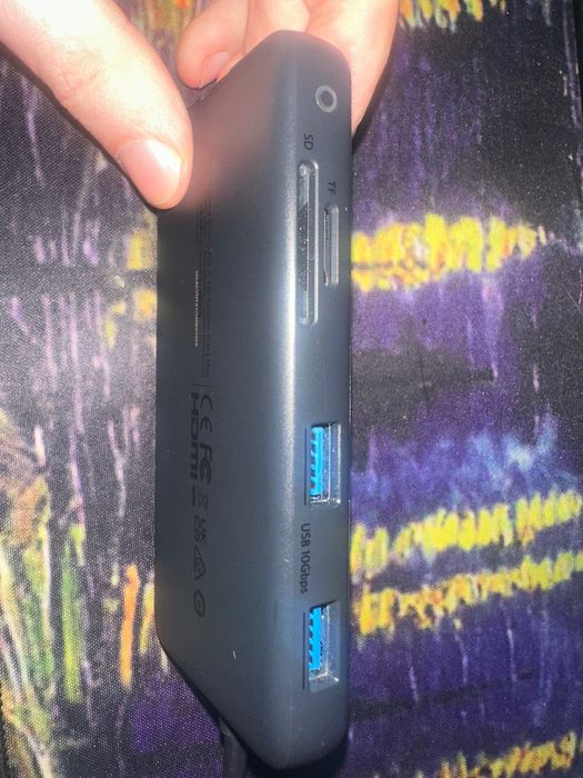 anker 555 usb-c hub, 8w1