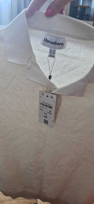 рикотажне поло від бренду Threadbare.Т