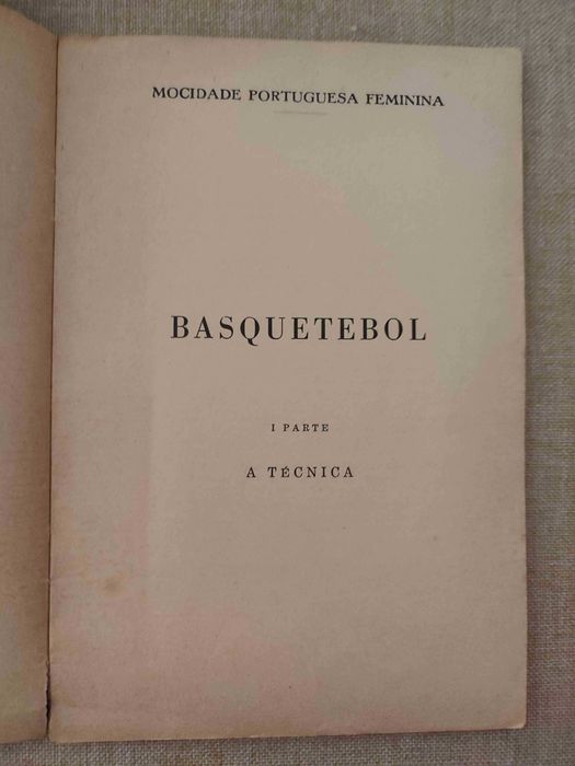 Separata Basquetebol Mocidade Portuguesa Feminina