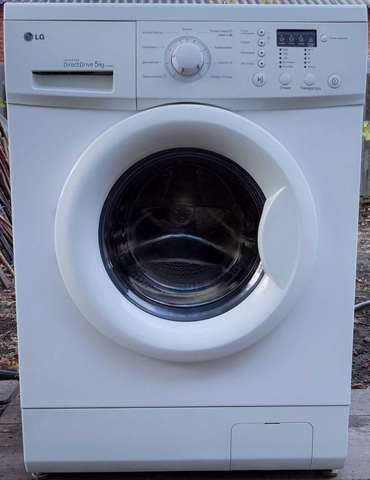 Стиральная машина LG инвертор прямой привод узкая 44см