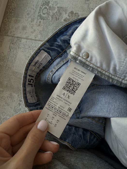 Джинси armani exchange
