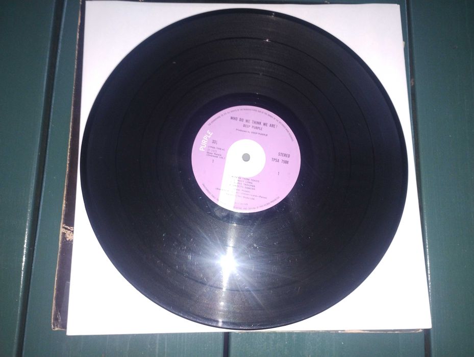 Deep Purple Who do We thing we are LP First Press