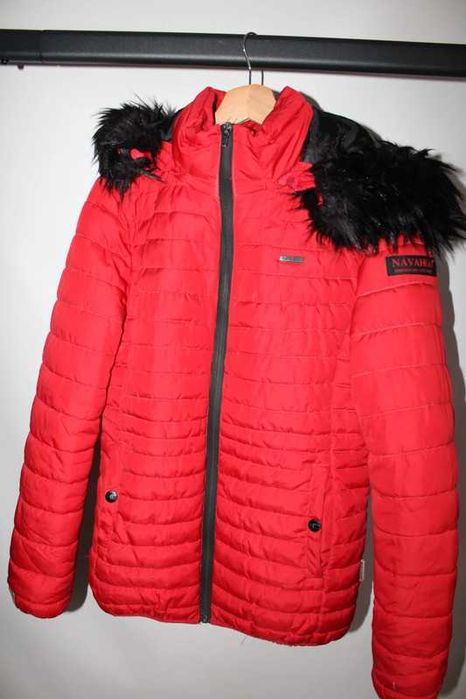 Czerwona kurtka zimowa Navahoo