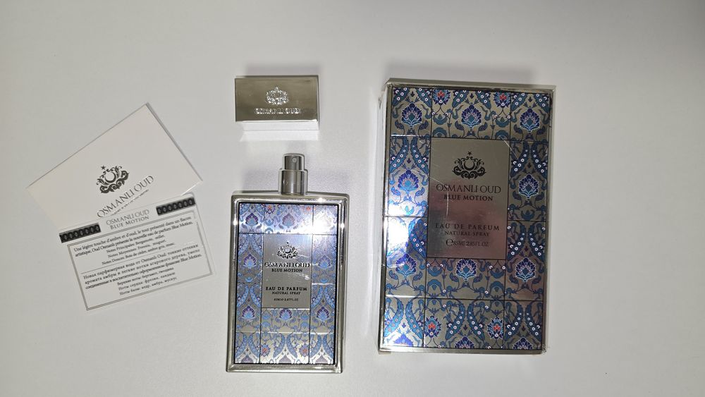 osmanli oud blue motion woda toaletowa perfumy męskie arabskie