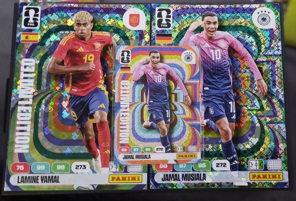WC 2026 adrenalyn XL limited edition xxl cards