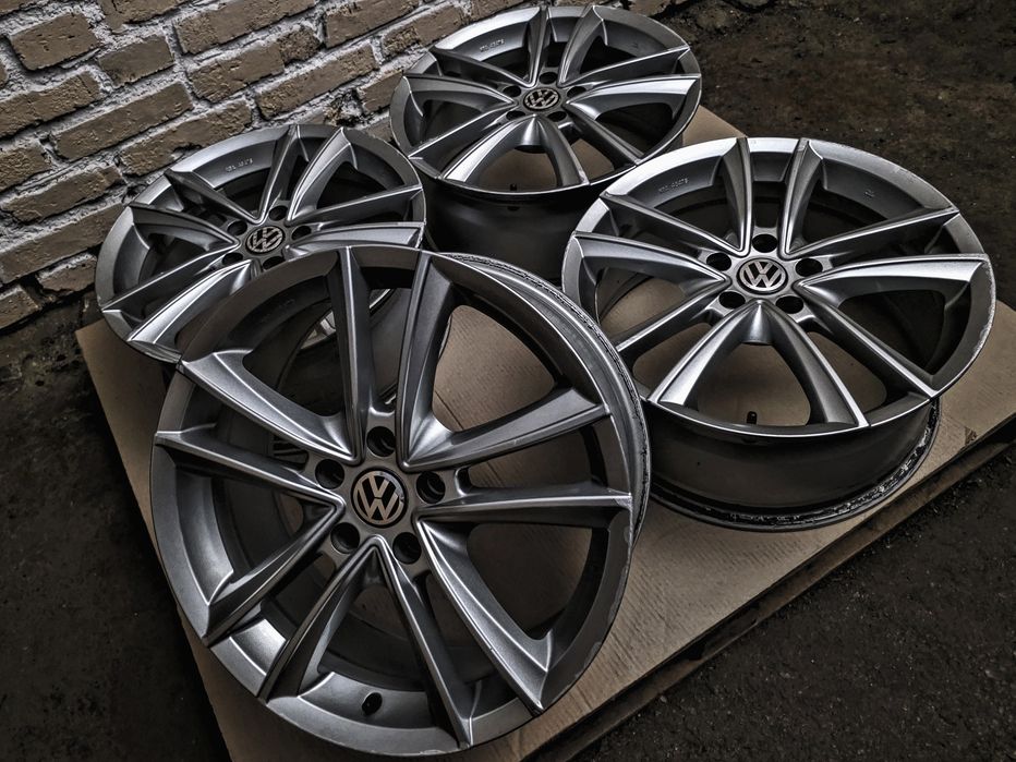 R18 5x112 | Original | Germany | Volkswagen/Audi/Skoda/Seat/Cupra.. | VAG | Рідна фарба, ідеальний технічний стан, без дефектів | Преміум диски | 4шт