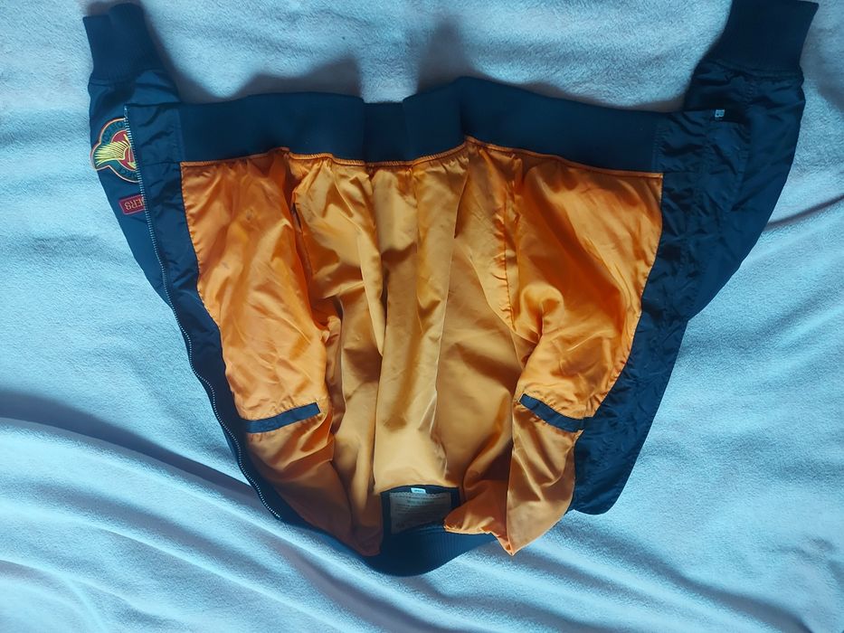 flek flyers ALPHA INDUSTRIES size L przejściówka czarna