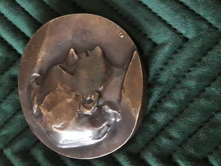 Medal brąz, Maria Skłodowska Polon UNIKAT (Ewa Olszewska )