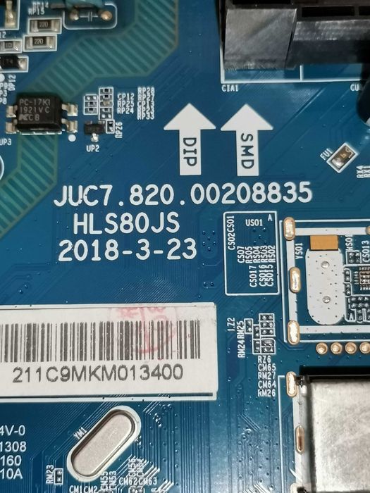 Mainboard JUC7. 820. 0 0 2 0 8 8 3 5 KUNFT K4157H28H
