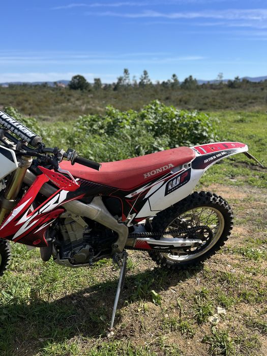 CRF450 matriculada e com documentos