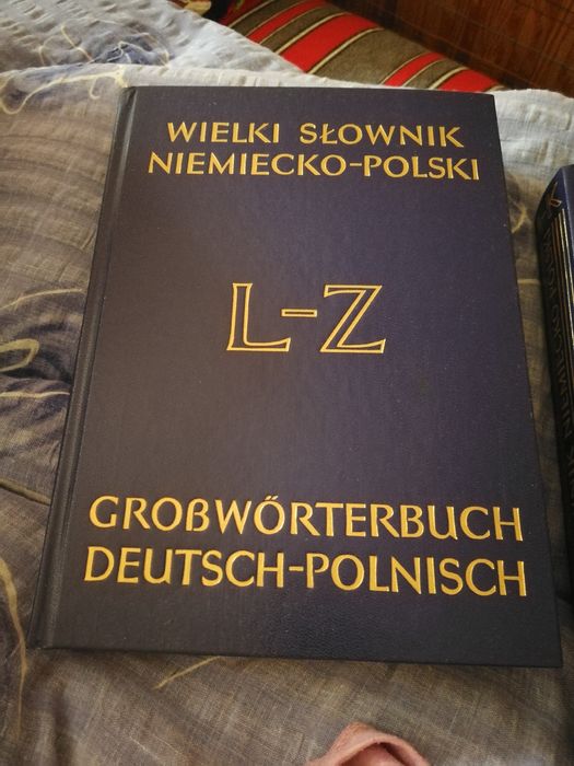 Wielki słownik niemiecko - polski, tom I i II, WP 1989
