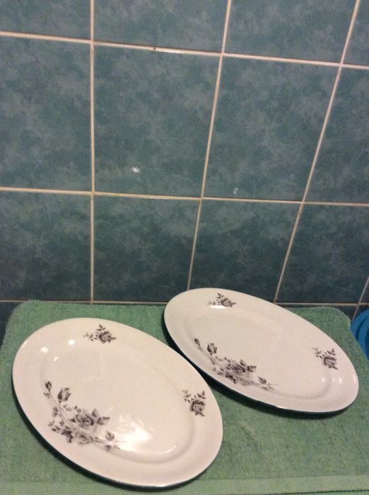 Półmiski ceramiczne z Wałbrzycha