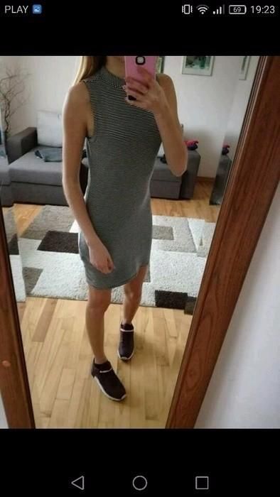 sukienka z golfem H&M