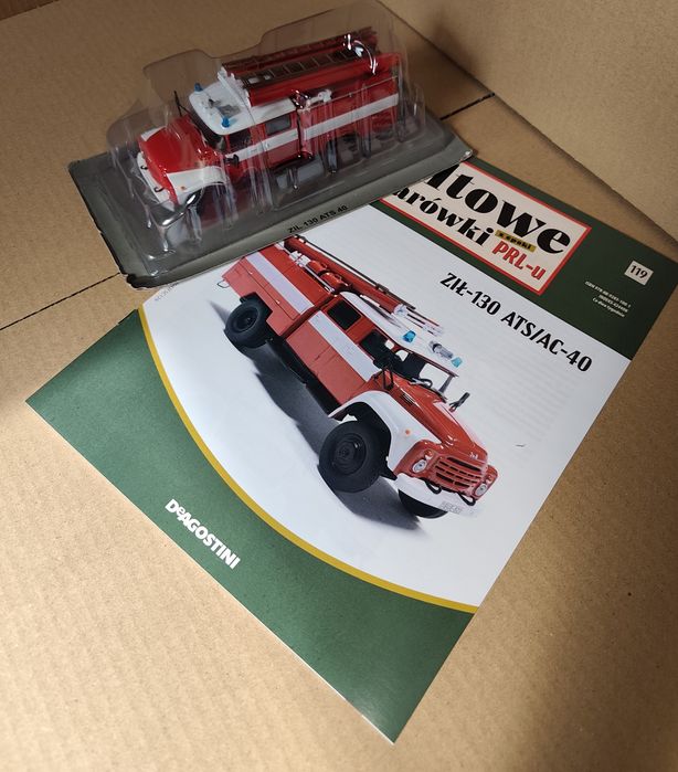 Ził 130 ATS/AC 40 Kultowe Ciężarówki PRL , Nr. 119