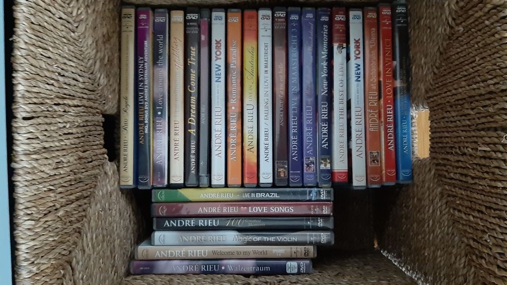Imensos DVDs André Rieu