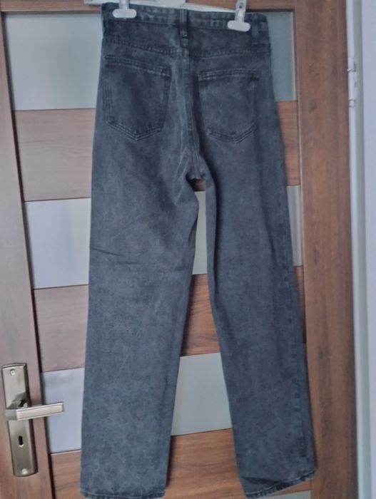 Shine jeansy z dziurami xs