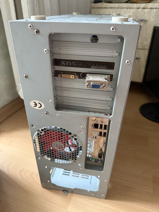 Монитор, блок питания рабочие