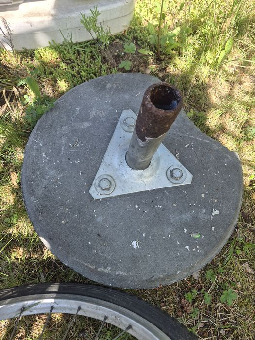Podstawy pod parasol ogrodowy