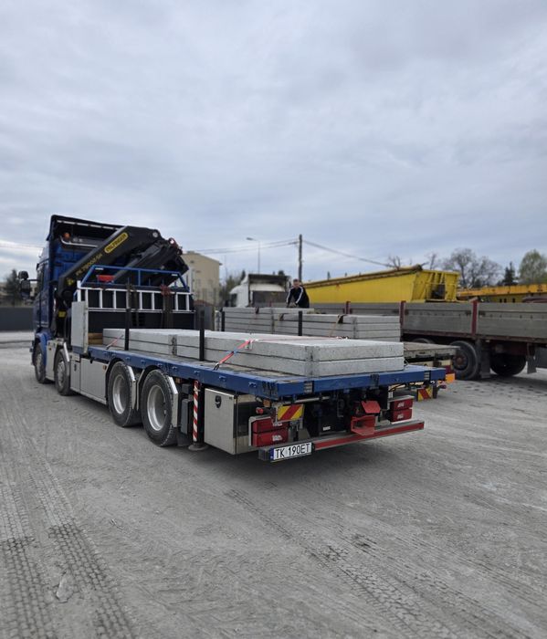 Płyty betonowe drogowe 300x150x15 zbrojone nowe transport hds