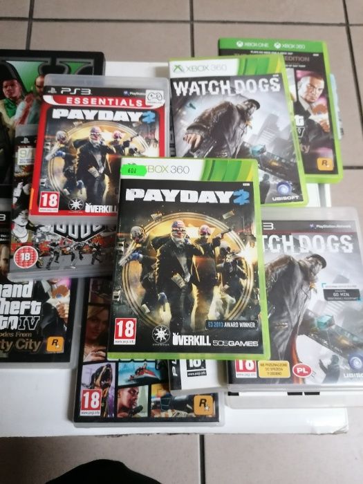 GTA V GTA IV Sleeping Dogs Watchdogs Payday 2 The God Father ps3 xbox