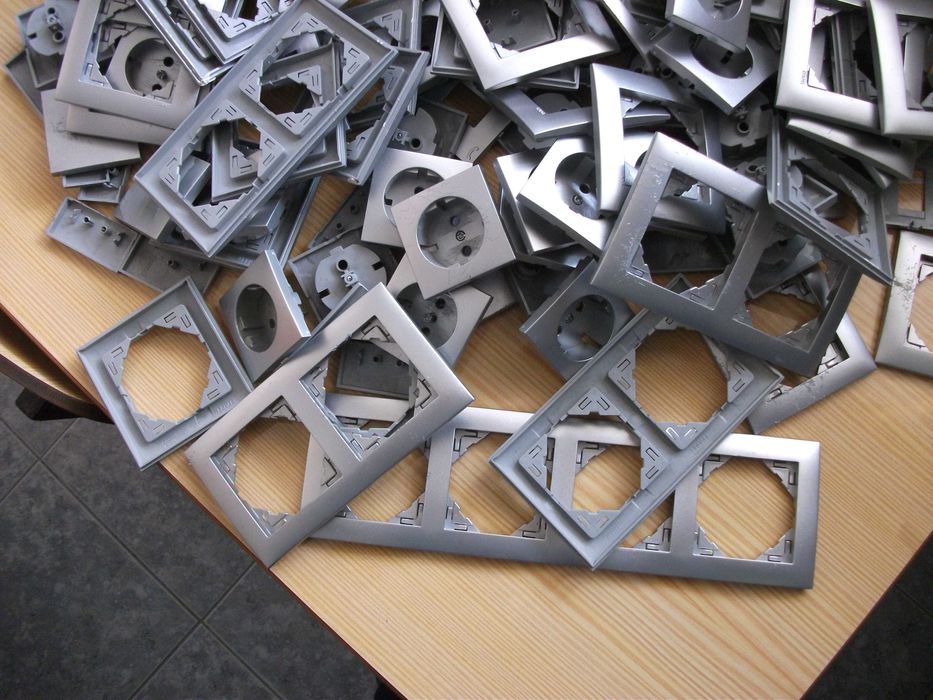 Teclas de interrutores e tomadas Cinzentas Efapel