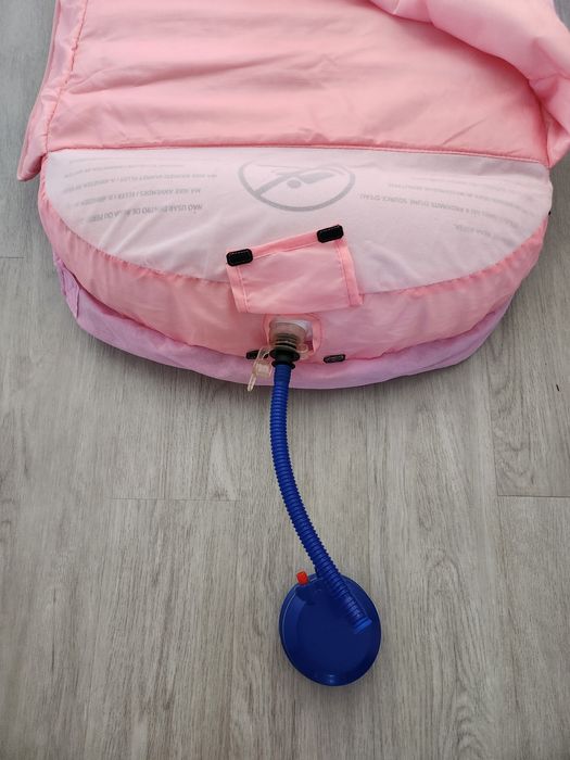 Cama de viagem insuflável