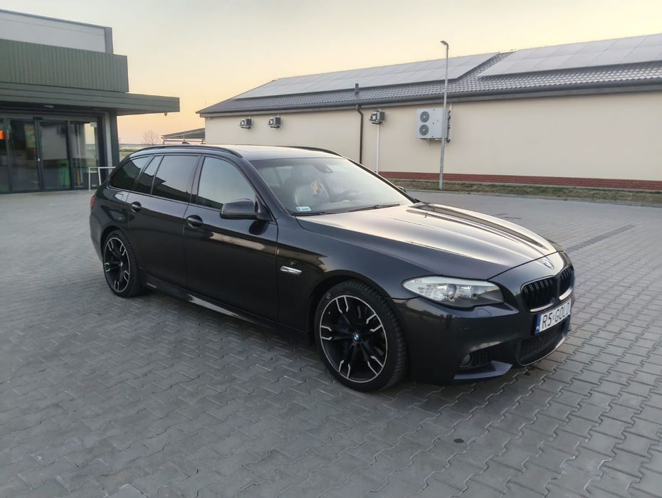 BMW Seria 5 535 2011 r M pakiet zewnętrzny i wewnętrzny