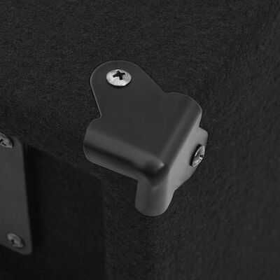 Colunas de palco Hifi profissionais passivas 2 pcs 1000 W preto