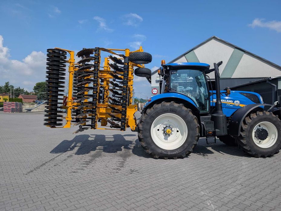 Brona Talerzowa STALTECH UH50EX Hydrauliczna Zawieszana 5m Jak NOWA