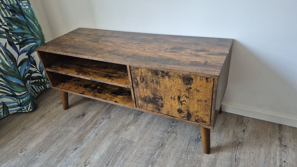 Szafka RTV pod telewizor Loft, rustykalna