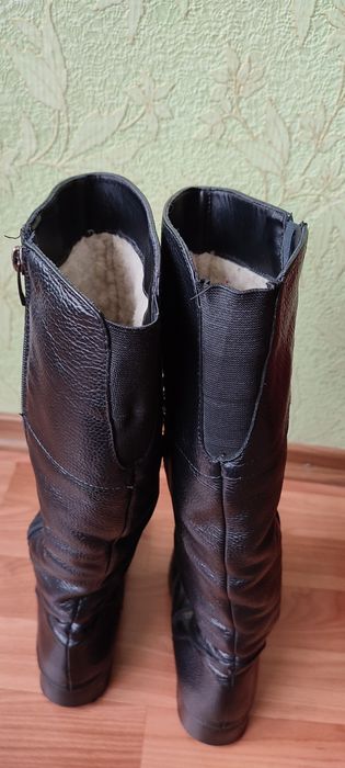 Женские ЗИМНИЕ кожаные САПОГИ р.37