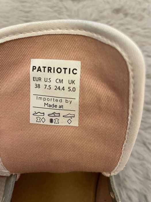 Ténis Patriotic, tamanho 38
