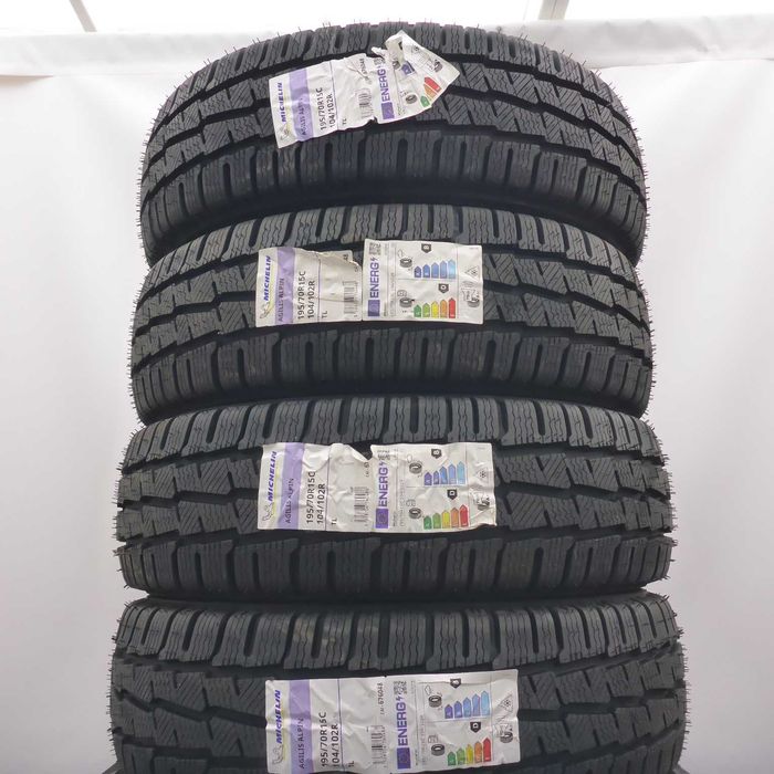Opony 195/70/15C Michelin 195/70R15C 104/102R Zimowe 2025 NOWE