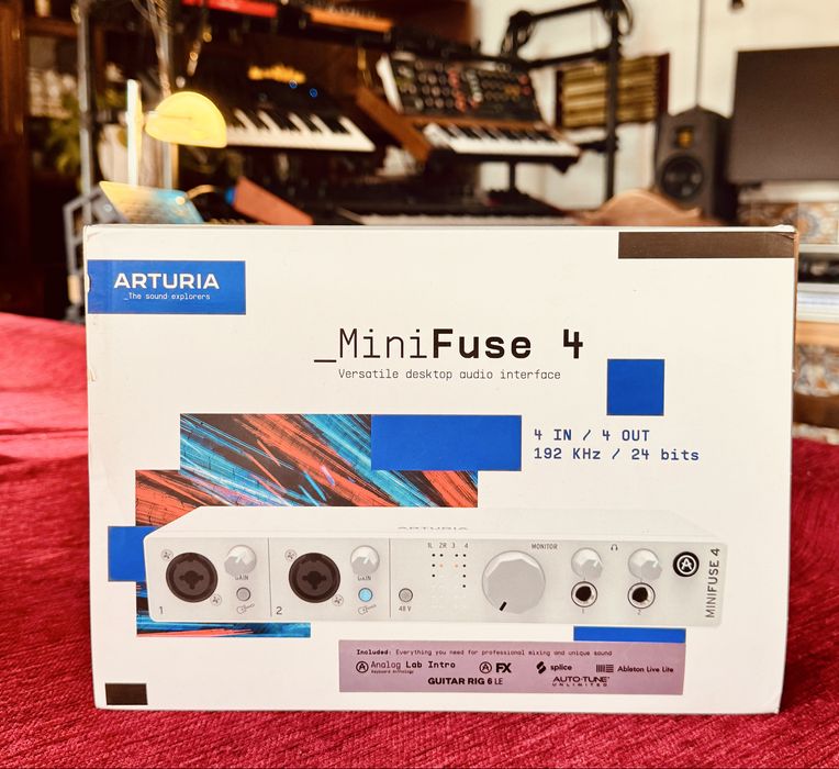Arturia MiniFuse 4 – Interface de Áudio - Como Nova