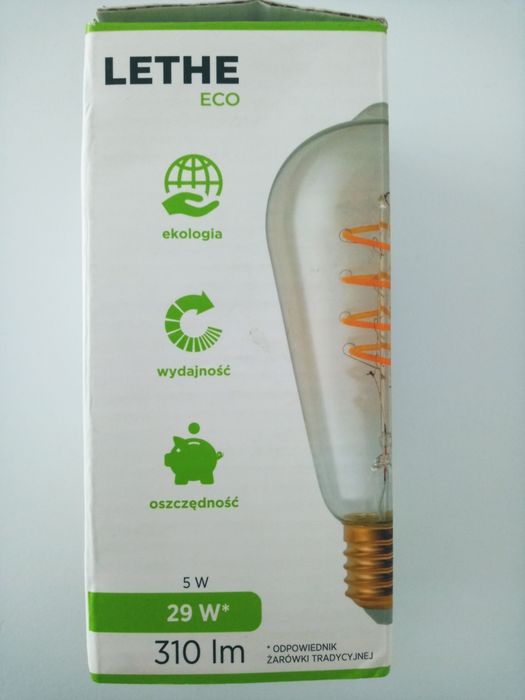 Nowa! Żarówka LED Lethe E27