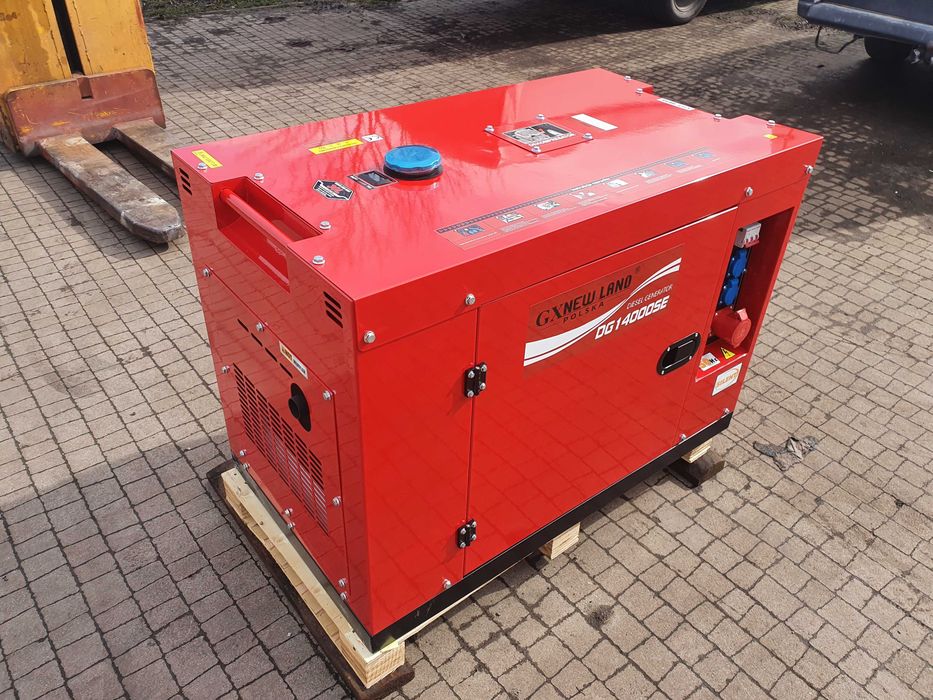 Agregat prądotwórczy 12.5 kva Gx Diesel Polska nowy gwar. do 36msc